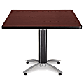 OFM Multipurpose Table, Square, 42"W x 42"D, Mahogany