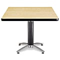 OFM Multipurpose Table, Square, 42"W x 42"D, Oak