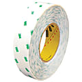 Scotch® 966 Adhesive Transfer Tape Hand Rolls, 3" Core, 1" x 60 Yd., Clear, Case Of 36