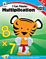 Carson-Dellosa I Can Master Multiplication Workbook, Grades 3-4