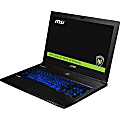 MSI WS60 6QJ-638US 15.6" Mobile Workstation - Intel Xeon E3-1505M v5 Quad-core (4 Core) 2.80 GHz - 32 GB DDR4 SDRAM - 1 TB HDD - 512 GB SSD - Windows 10 Pro (Multi Language) - 1920 x 1080 - True Color Technology - Aluminum Black 1 thumbnail image