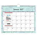 2027 Blue Sky Rue Du Flore Monthly Wall Calendar, 11x8.75, 0%, Rue Du Flore, Jan–Dec, RY27 1 thumbnail image