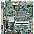 Supermicro X9SCAA Server Motherboard - Intel Chipset - Socket BGA-559 - Intel Atom N2800 - 4 GB DDR3 SDRAM Maximum RAM - DDR3-1333/PC3-10600, DDR3-1066/PC3-8500 - SoDIMM - 2 x Memory Slots - Gigabit Ethernet - 2 x USB 3.0 Port - HDMI - 2 x RJ-45 1 thumbnail image