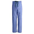 Medline ComfortEase™ Unisex Reversible Drawstring Pants, X-Small, Ceil Blue 1 thumbnail image