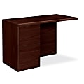 HON® 10700 Prestigious 48"W File/File Left Desk Return, Mahogany 1 thumbnail image