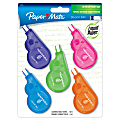 Paper Mate® Liquid Paper® DryLine® Mini Fashion Correction Tape, 1 Line x 196", Assorted Fashion Colors, Pack Of 5