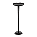 Kate and Laurel Alessia Aluminum Round Drink Table, 22"H x 8"W x 8"D, Black 1 thumbnail image