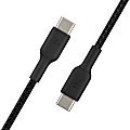 Belkin BoostCharge Braided USB-C To USB-C Cable, 1M/3.3ft, Black