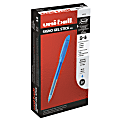 uni-ball® Gelstick™ Pens, Medium Point, 0.7 mm, Blue Barrel, Blue Ink, Pack Of 12 1 thumbnail image