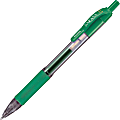 Zebra Pen Sarasa Gel Retractable Pens - Medium Pen Point - 0.7 mm Pen Point Size - Refillable - Retractable - Light Green Pigment-based Ink - Translucent Barrel - 1 Dozen
