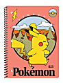 Innovative Designs Licensed Notebook, 11” x 8-1/2”, Single Subject, Wide Ruled, 70 Sheets, Pokemon
