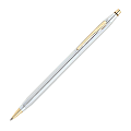 Cross® Medalist® Classic® Century® Ballpoint Pen, Medium Point, 1.0 mm, Chrome Barrel, Black Ink