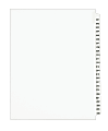 Avery® Standard Collated Legal Dividers Avery® Style, 8 1/2" x 11", White Dividers/White Tabs, 201-225 Tab Set, Pack Of 25 1 thumbnail image