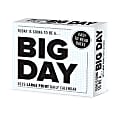 2025 Willow Creek Press Daily Desk Box Calendar, Traditional, 5-1/2” x 6-1/4", Big Day, January To December, 40676 1 thumbnail image
