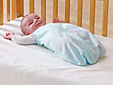 Medline Infant Sleeveless Sleeper, 0 - 6 Months, Blue 1 thumbnail image