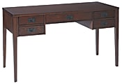 Realspace Sierra Canyon Writing Desk, Cherry 1 thumbnail image