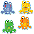 Carson Dellosa Education FUNky Frogs Cut-Outs - Learning Theme/Subject - 36 (Frog Fun) Shape - Multicolor - Card Stock - 36 / Pack