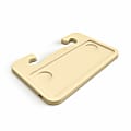 Limitless Innovations Plastic RoadWarrior 2-In-1 Convertible Wheel/Desk Tray, 16-5/16" x 11", Tan 1 thumbnail image
