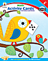 Carson-Dellosa Math Activity Cards for School and Home Workbook, Grade K