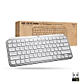 Logitech MX Keys Mini for Business - Keyboard - backlit - Bluetooth - pale gray 1 thumbnail image