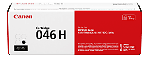 Canon® 046H Black High Yield Toner Cartridge, 1254C001 1 thumbnail image