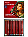 Derwent Pastel Pencil Set, Assorted Colors, Set Of 24 Pencils