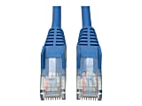 Eaton Tripp Lite Series Cat5e 350 MHz Snagless Molded (UTP) Ethernet Cable (RJ45 M/M), PoE - Blue, 8 ft. (2.43 m) - N001008BL 1 thumbnail image