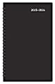 2025-2026 Office Depot® Brand 14-Month Daily Academic Planner, 5" x 8", 30% Recycled, Black, July 2025 To August 2026 1 thumbnail image
