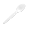Genuine Joe Heavy/Medium-Weight Polystyrene Spoons, White, Box Of 100 1 thumbnail image