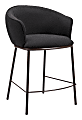 Zuo Essen Counter-Height Stool, Black/Bronze 1 thumbnail image