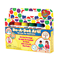 Do-A-Dot Art! Rainbow Washable Sponge Tip Markers, Assorted Colors Pack Of 6