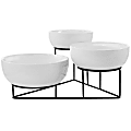 Gibson Elite 4-Piece Bowl Set, White 1 thumbnail image