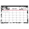 2023-2024 Blue Sky™ Monthly Academic Desk Pad Calendar, 17" x 11", Analeis, July 2023 to June 2024, 130617-A 1 thumbnail image