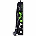 CyberPower P705G Essential 7 - Outlet Surge with 2100 J - Clamping Voltage 400V, 5 ft, NEMA 5-15P, Right Angle - P705G 1 thumbnail image