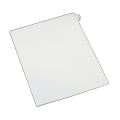 Avery® Side-Tab Legal Index Exhibit Dividers, Tab Title 2, White, Pack Of 25
