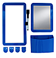 Inkology 8-Piece Magnetic Locker Set, Blue 1 thumbnail image