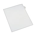 Avery® Side-Tab Legal Index Exhibit Dividers, Tab Title 5, White, Pack Of 25 1 thumbnail image