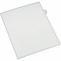 Avery® Side-Tab Legal Index Exhibit Dividers, Tab Title 7, White, Pack Of 25 1 thumbnail image