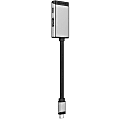 Alogic MagForce DUO Charge 2-IN-1 Adapter - 1 x USB Type C - Male - 1 x HDMI 2.0 Digital Audio/Video - Female, 1 x USB Type C - Female - 3840 x 2160 Supported