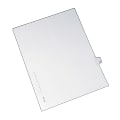 Avery® Side-Tab Legal Index Exhibit Dividers, Tab Title 8, White, Pack Of 25 1 thumbnail image