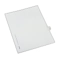 Avery® Side-Tab Legal Index Exhibit Dividers, Tab Title 9, White, Pack Of 25 1 thumbnail image