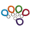 MMF Wrist Coil Key Rings, Assorted Colors