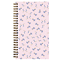 2024 Blue Sky™ Sustainability Branches Textured Folded Artcard Weekly/Monthly Planning Calendar, 3-5/8" x 6-1/8", Pink, January to December 2024 , 146581
