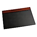 Rolodex® Wood Tones™ Desk Pad, 19" x 24", Mahogany