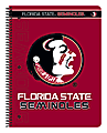 Markings by C.R. Gibson® Notebook, 8" x 10 1/2", 1 Subject, College Ruled, 140 Pages (70 Sheets), Florida State Seminoles Classic 1