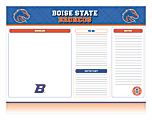 Markings by C.R. Gibson® Desk Notepad, 17" x 22", Boise State Broncos