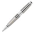 Cross® Edge Gel Rollerball Pen, Medium Point, 1.0 mm, Titanium Barrel, Black Ink 1 thumbnail image