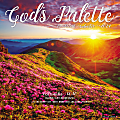 2024 Willow Creek Press Inspirational Monthly Wall Calendar, 12" x 12", God's Palette, January To December