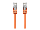 Belkin High Performance - Patch cable - RJ-45 (M) to RJ-45 (M) - 5 ft - UTP - CAT 6 - molded, snagless - orange -  - A3L98005ORGS 1 thumbnail image