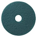 Americo® UHS Burnishing Floor Pad, 20" Diameter, Aqua, Box Of 5 1 thumbnail image